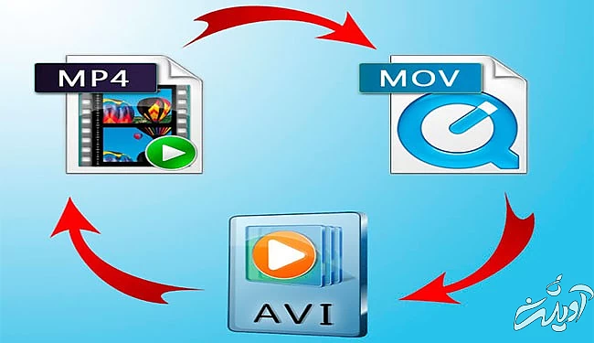 تغییر فرمت ویدیو / اموزش تبدیل فرمت فیلم